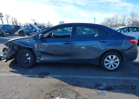 2018 Toyota Corolla Le z USA, uszkodzony, nr VIN 2T1BURHE4JC005291
